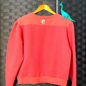Women’s Born Primitive EUC Quilted Sweatshirt salmon